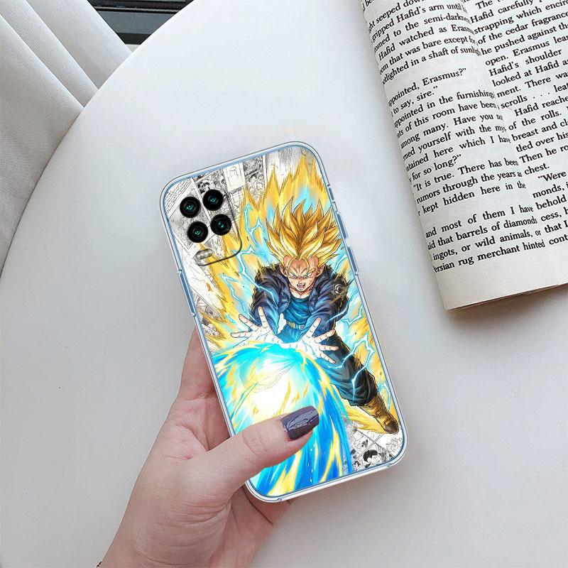 Dragon Ball Trunks Transparent Phone Case for Motorola Moto G10 G20 G30 G31 G32 G34 G35 G41 G42 G50 G51 G52 G55 G60 G60S