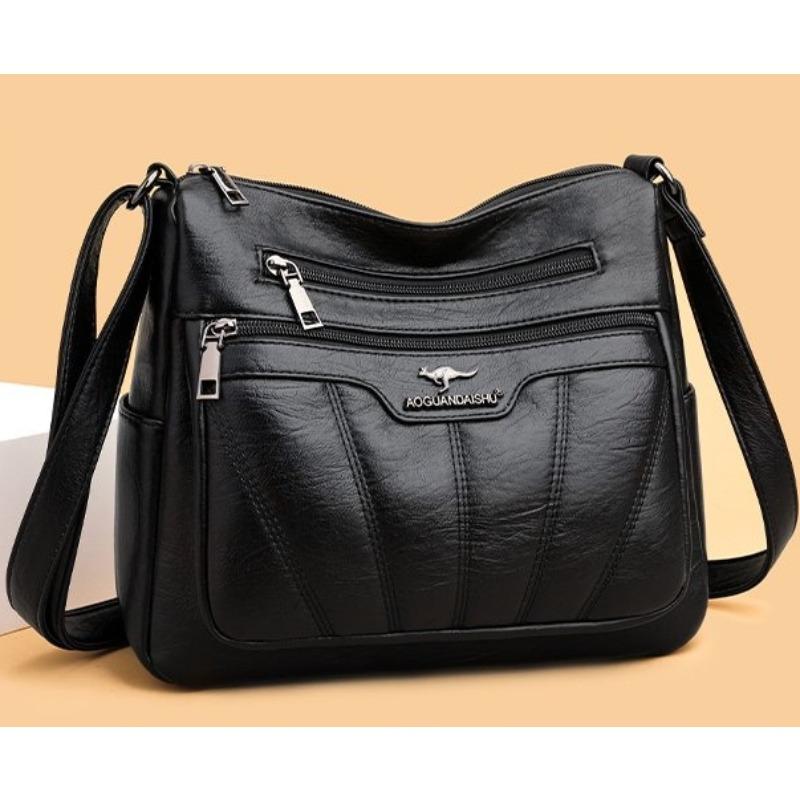 Miękka skórzana torba damska markowa designerska torebka damska torebki 2023 luksusowa damska torba na ramię o dużej pojemności torby Crossbody Sac