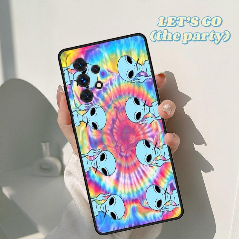 Alien Martian Humans Arent Real phone case For Samsung Galaxy A42 A31 A40 A51 A71 A32 A80 A91 A52 A72 A73 A21S A50 A70 A11 A12