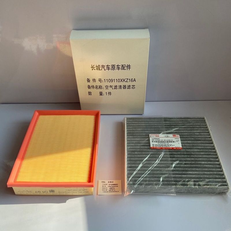 Auto parts High quality for 2 pcs/set  great wall Haval 2011-2016 H6 / 2017- M6 air filter, cabin filter
