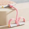 6-Tube Pedal Puller Resistance Band with Handle Multifunction Elastic Yoga Sit-up Pull Rope Men Women Pedal Tensioner Exerciser Workout Equipment