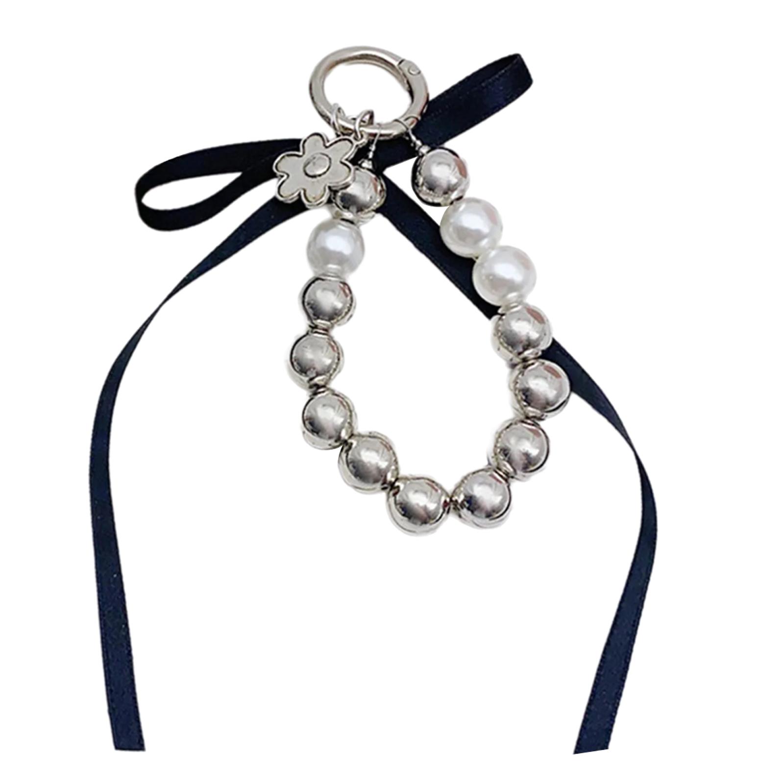 

Нежный кулон-бантик Брелок Стильный шнурок для телефона Защита от потери Звезда Цветок Брелок Украшение для сумки Рюкзака Кошелька 2