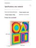 Children's Wooden Rainbow Stacking Blocks - Educational Geometric Tower Toy