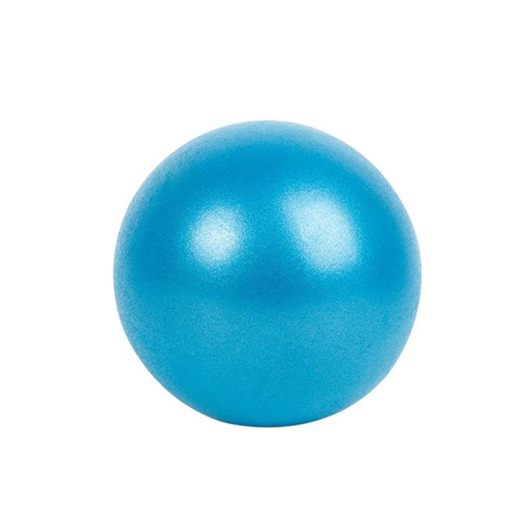 25 cm matný PVC míček na pilates/jógu s ochranou proti výbuchu – mini trubice na pšenici pro gymnastiku, rovnováhu a fitness