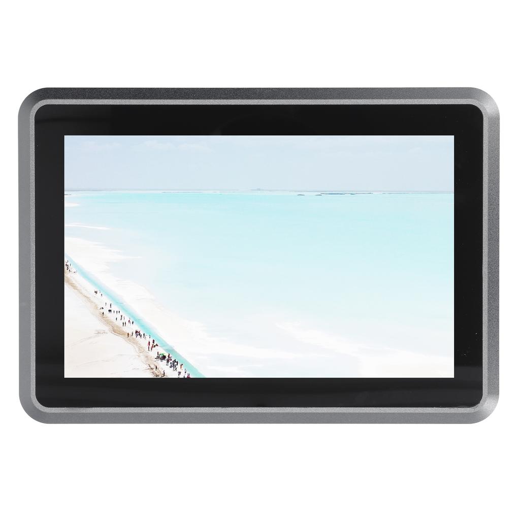 Rugged Touchscreen Tablet 10.1in Display Capacitive Screen Wide Voltage Embedded Industrial PC 100‑240V US Plug