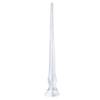 Duen Crystal Transparent Anal Cone Tail Butt Plug Unisex Anal Masturbation Device Sexy Back Court Butt Plug Anal Whip