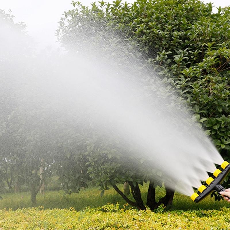 Plastic Sprayed Head with 360 Degree Angles Adjustment for Uniform Water Distribution in Flowerbeds and Vegetable Garden