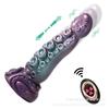 Realistic Silicone Dildo - Thrusting & Vibrating 10 Speeds, G-Spot Stimulator for Women, Waterproof Adult Sex Toy