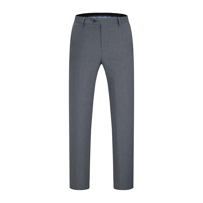 YOUNGOR Men's Slim-Fit Blend Trousers