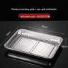 50x35x4.8cm extra thick deep pan with net rack (2-pack)