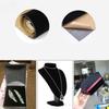1MM Black Color Self Adhesive Flocking Velvet Liner Roll Christmas Velvet Fabric for Jewelry Drawers Flock Car Decal 45cm Width