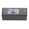 Digital Clock Energy Saving Backlight LED Mirror Digital Display Electronic Alarm Clock for Dormitory Home Bedroom White