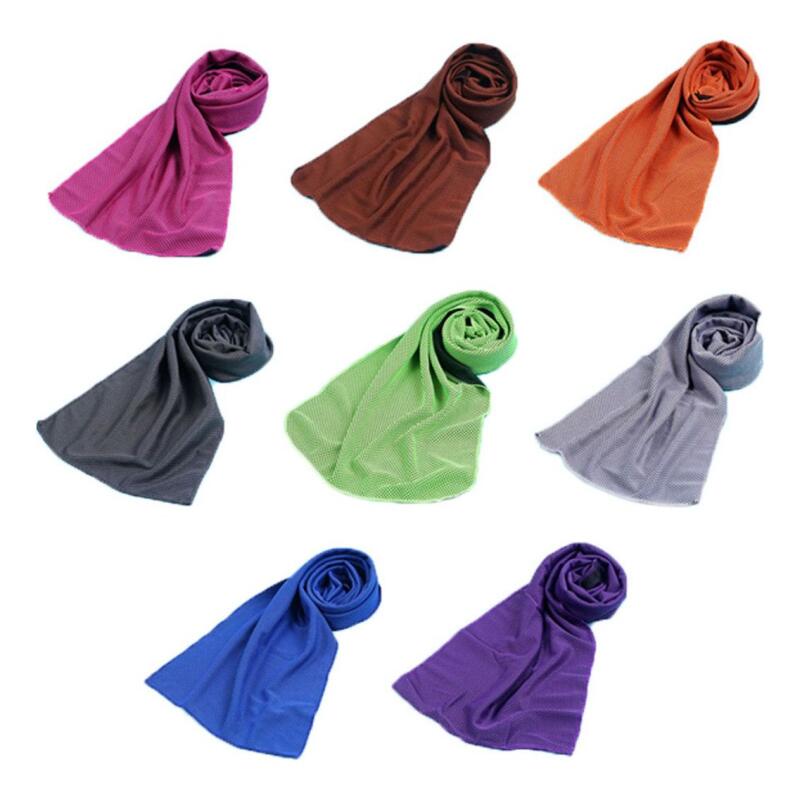 Sports Sweat-Absorbing Dry Towel Ice Cool Towel [WD46D6C] Blue