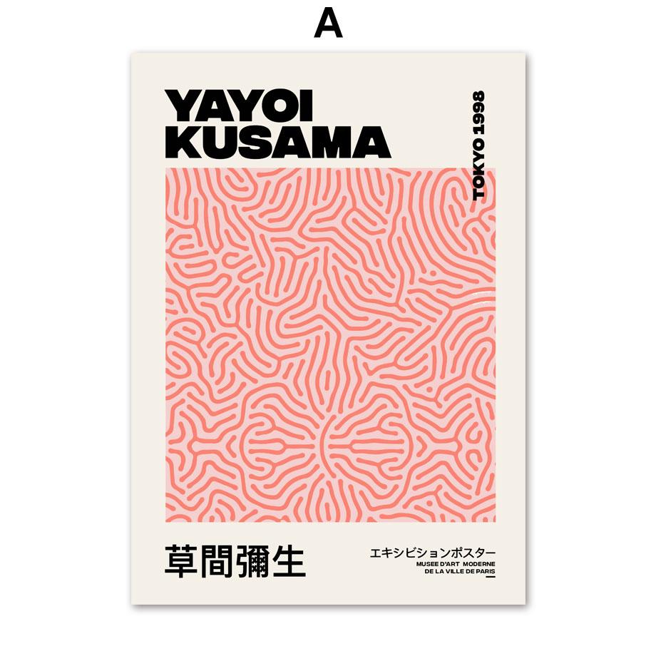 

Яёи Кусама тыква холст книги по искусству плакаты абстрактные скандинавские принты настенная живопись на холсте настенные картины сюрреализм Настенный декор A4 21X30cm No Framed