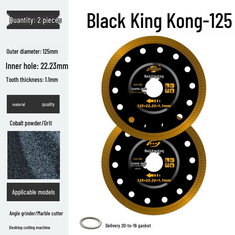 Xinchengfeng Stone Cutting Disc for Angle Grinder – Dry Cut Blade for Jade, Tile, Marble