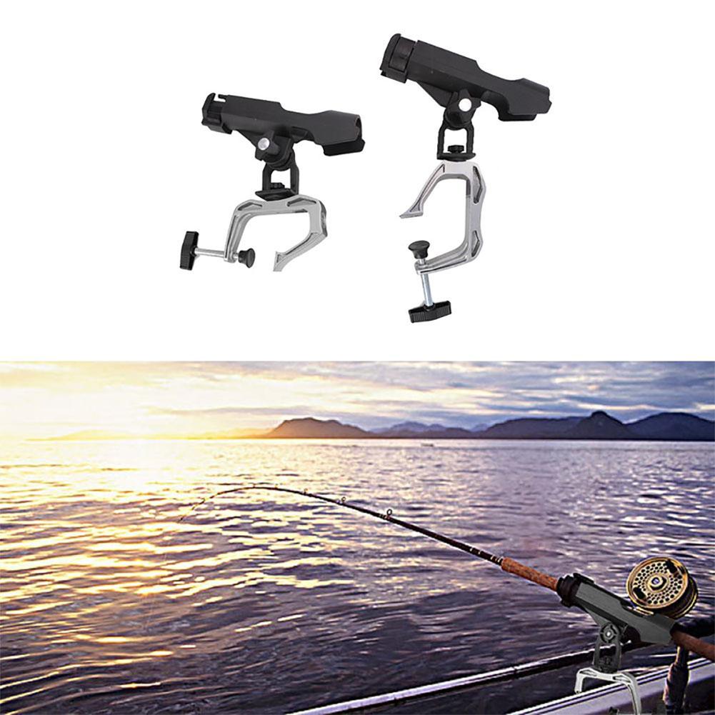 Angelruten Halter 360 Grad Einstellbar Anti-korrosion Schlag-beständig Angelrute Racks Fischerboot Zubehör