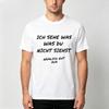 Unisex 100 Cotton Crew Neck T Shirt Funny Gerunisex Slogan Handwritten Text Print Quote Daily Wear Short Sleeve Cotton Tee Tops