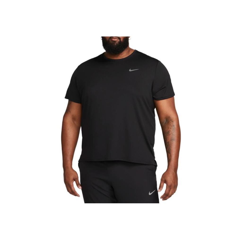 New Nike Miler Men's Dri FIT Uv Short Sleeve Running Top DV9315-010