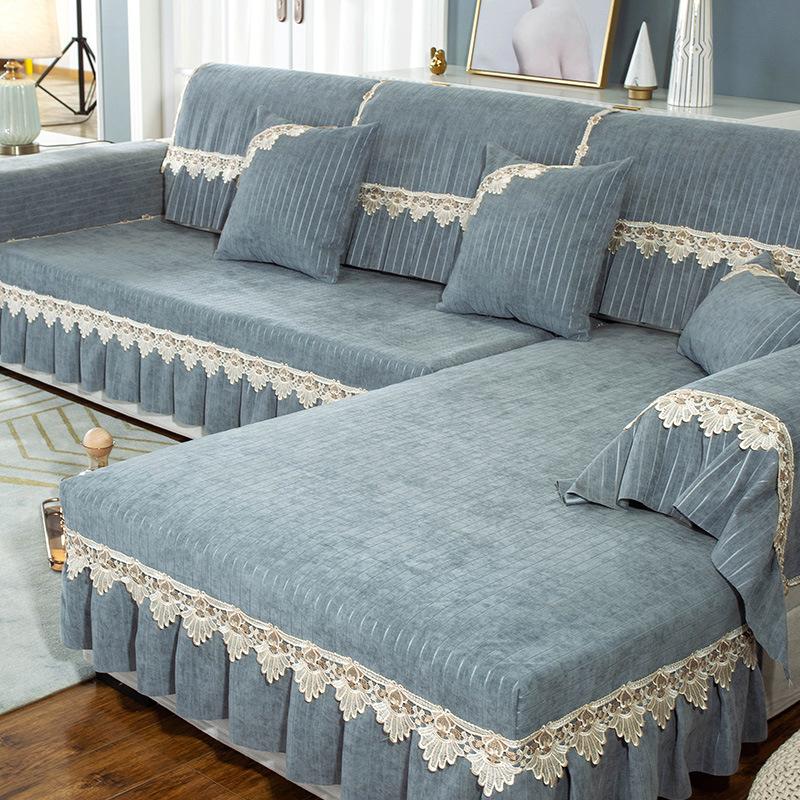 Universal Chenille Sofa Cover All-Inclusive Non-Slip Cushion Nordic Simple Sofa Cushion Four Seasons