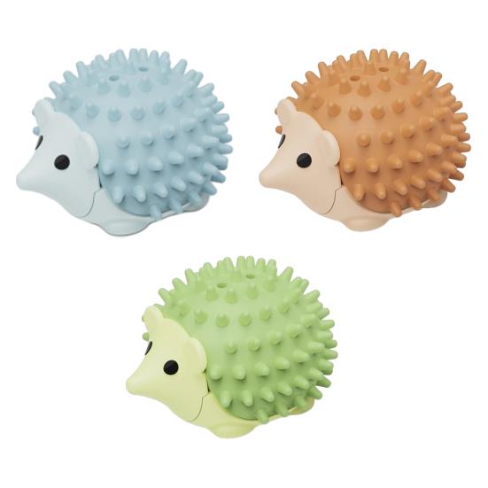 Hedgehog Face Scratcher Cat Toy with Catnip Ball Anxiety Relief Indoor Cats Catnip Stick-on Wall Toy Interactive Teething Boredom Entertainment Toy
