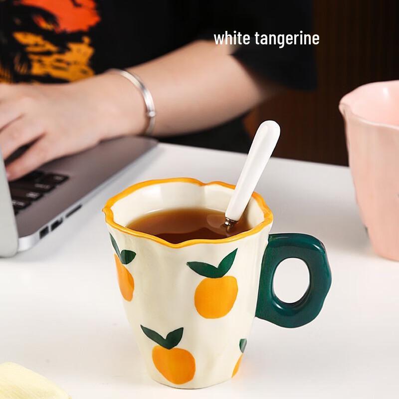 WA Hand-Pinched Ceramic Breakfast Mug 300ml