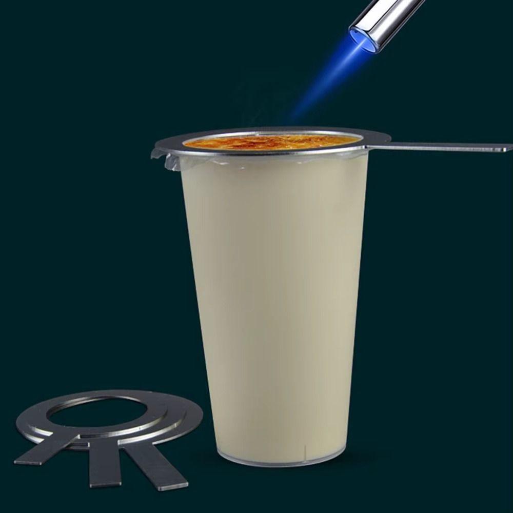 4Pcs Rust-proof Milk Tea Cup Rings 50/90/95/98 Calibre Cafe Dessert Cream Ring  Baking