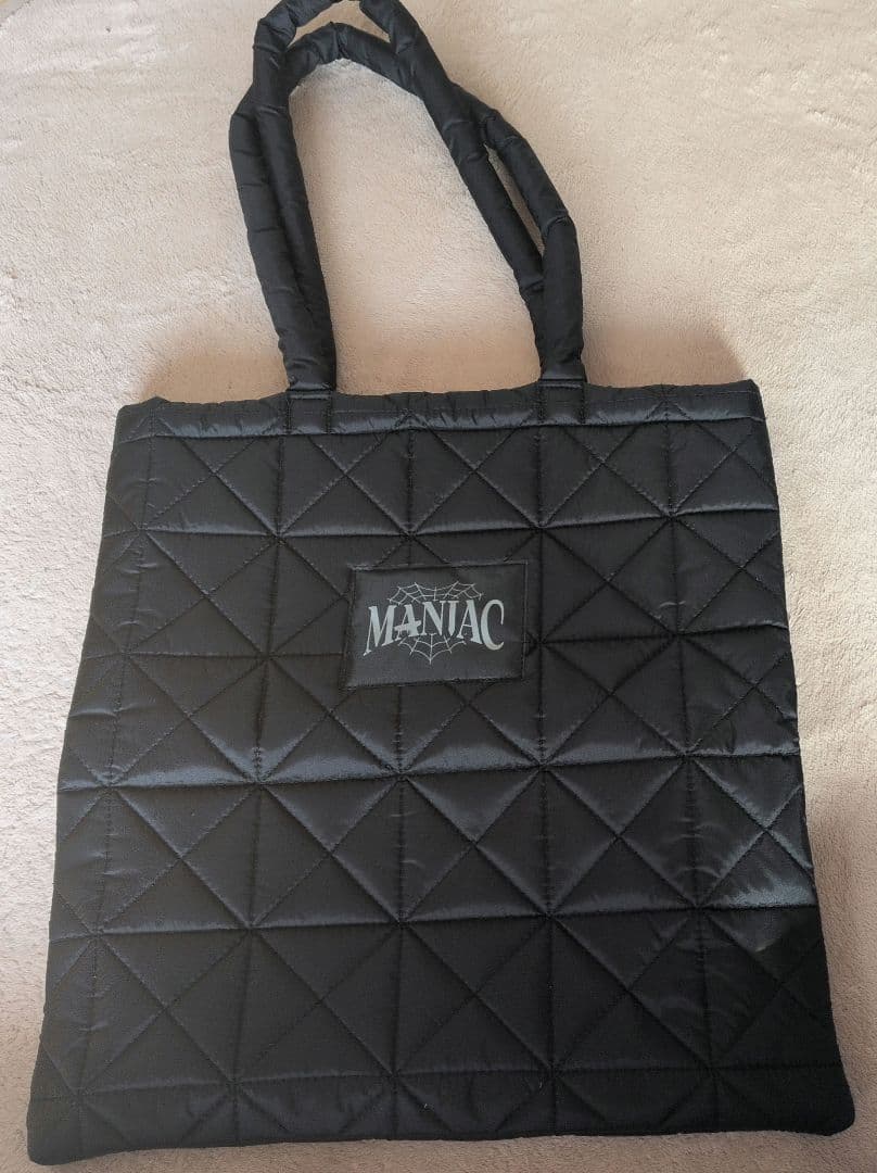 

[USED] StrayKids MANIAC Tote Bag Black