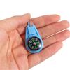 Keepsake Pocket Compass Waterproof Lanyard Compass Buckle Compass Hiking Compass  Outdoor