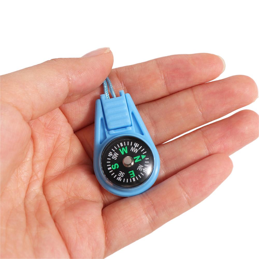 Keepsake Pocket Compass Waterproof Lanyard Compass Buckle Compass Hiking Compass Outdoor