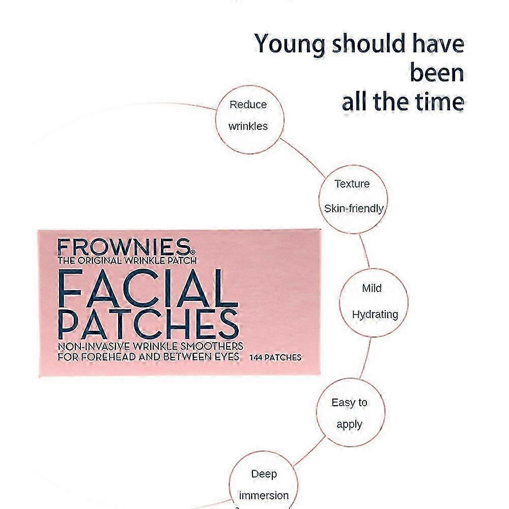 Anti-Rimpel Patch - Rechthoekig, Voor Voorhoofd & Neus-lippenplooien, Verstevigend & Liftend