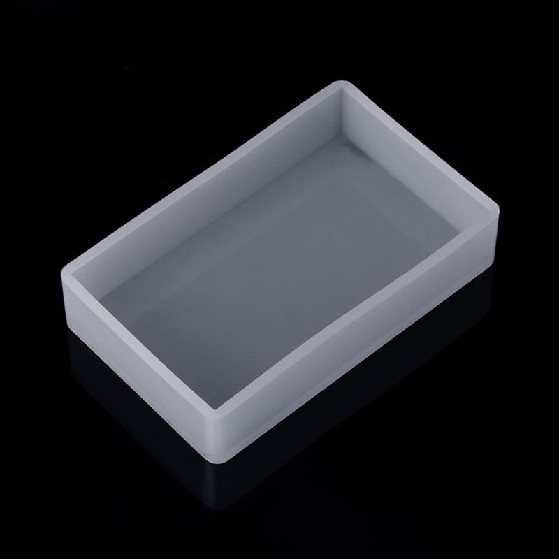 Silicone Mold DIY Square Rectangle Exopy Resin Mirror Crafts Jewelry Decoration