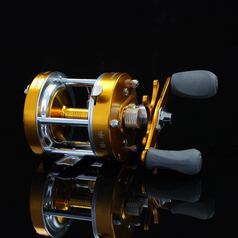 Left and Right Handsmetal Bearing Spinning FishingReel Speed5.2:1Double Brakes  Powerful Reel Saltwater Fresh Water Drag