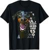 Ich glaube, sie haben Seelen Natürliches Ohr Dobermann Hundebesitzer Geschenk Unisex T-Shirt