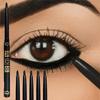 5 buc. Creioane Negre pentru Eyeliner - Rezistente la Apă, Transpirație și Pete, cu Aplicare Ușoară prin Răsucire pentru Machiaj Impecabil al Ochilor