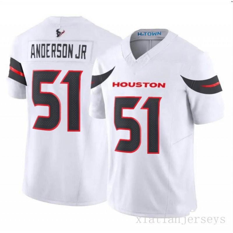 Retro Houston Texans Football Jersey - Stroud 7 3 24 51 12 Mens Sports Uniform