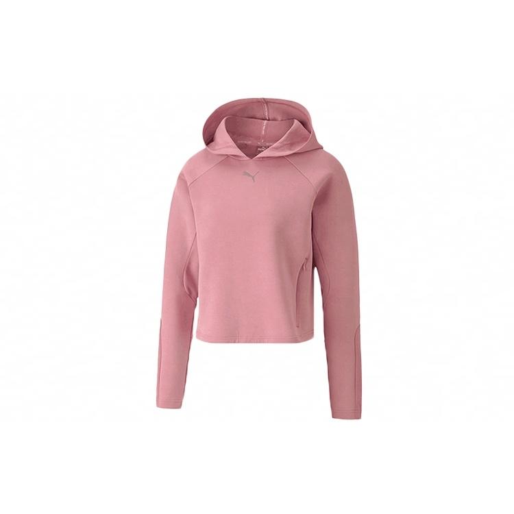 (WMNS) PUMA Evostripe Short Hoodie Pink Women s 585233-16 L