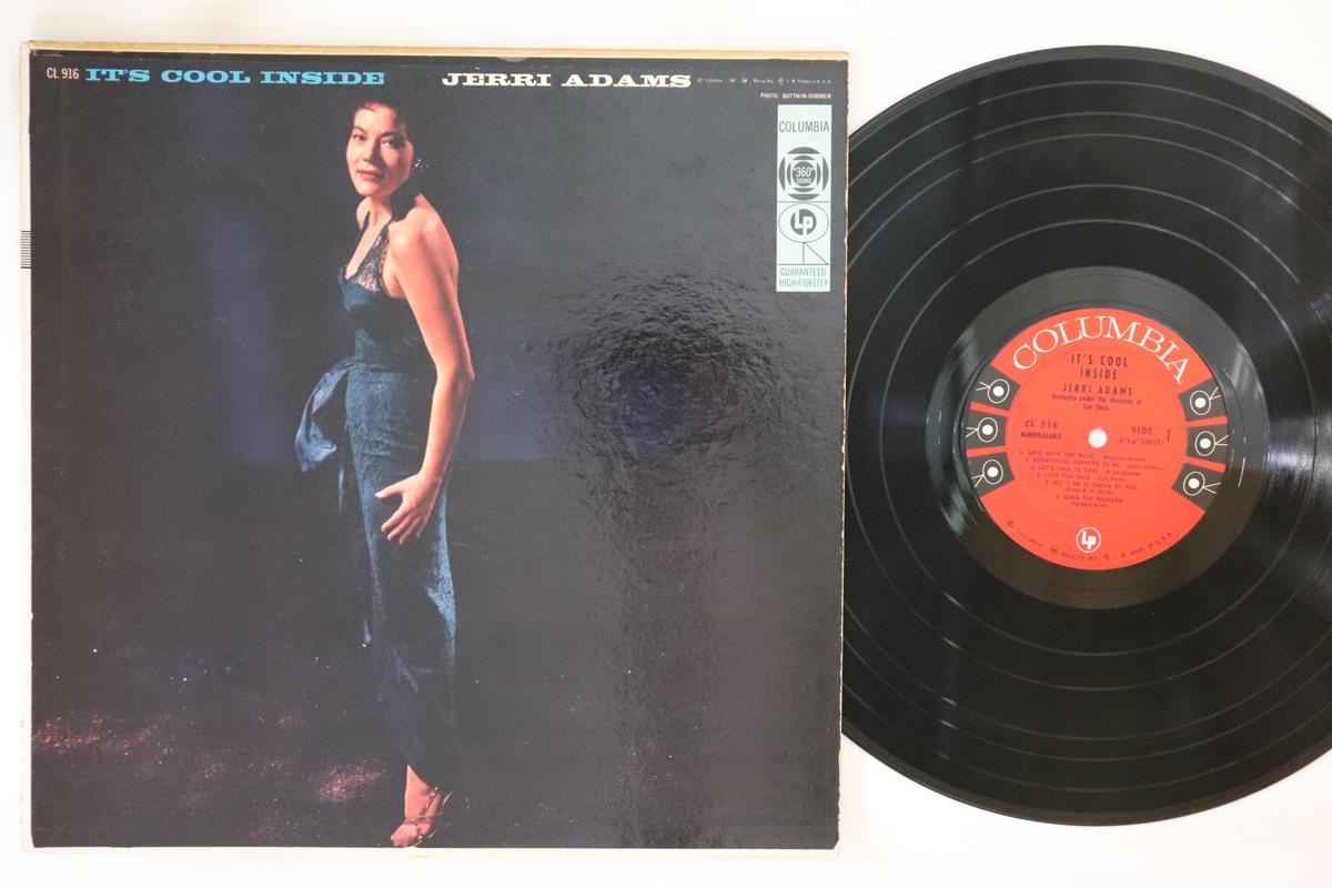 

LP Record JERRI ADAMS - It s Cool Inside CL916 COLUMBIA 1956 US Jazz Used