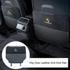 Car Anti-Kick Pad Seat Back Protector Cover Organizer Storage For Porsche Cayenne Panamera Macan 911 718 Taycan Cayman Keyring