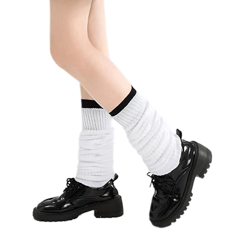 

[MOOKISOO] loose socks loose socks cute white Plain color high school student junior high school student costume disguise costume cosplay school socks