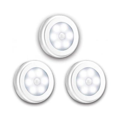 Motion Sensor Lights, 3 Pack Upgraded Version Led Night Lights, Motion Sensor Light Indoor Battery-powered, Closet Lights Stair Lights, Wall Lights Fo