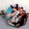 1pc Outdoor Umbrella with Spirited Away Characters - Automatic Opening/Closing, Portable 3-Fold Design, 8-Rib Iron Frame - Perfect Gift for Fans,
