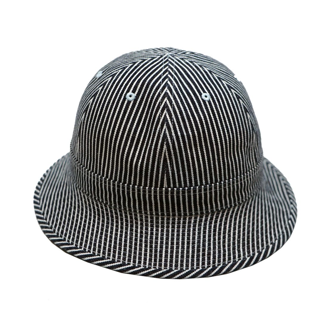 Kojima Jeans Army Hat, Made in Japan, Denim Hickory, RNB-9064-Hickory-FREE