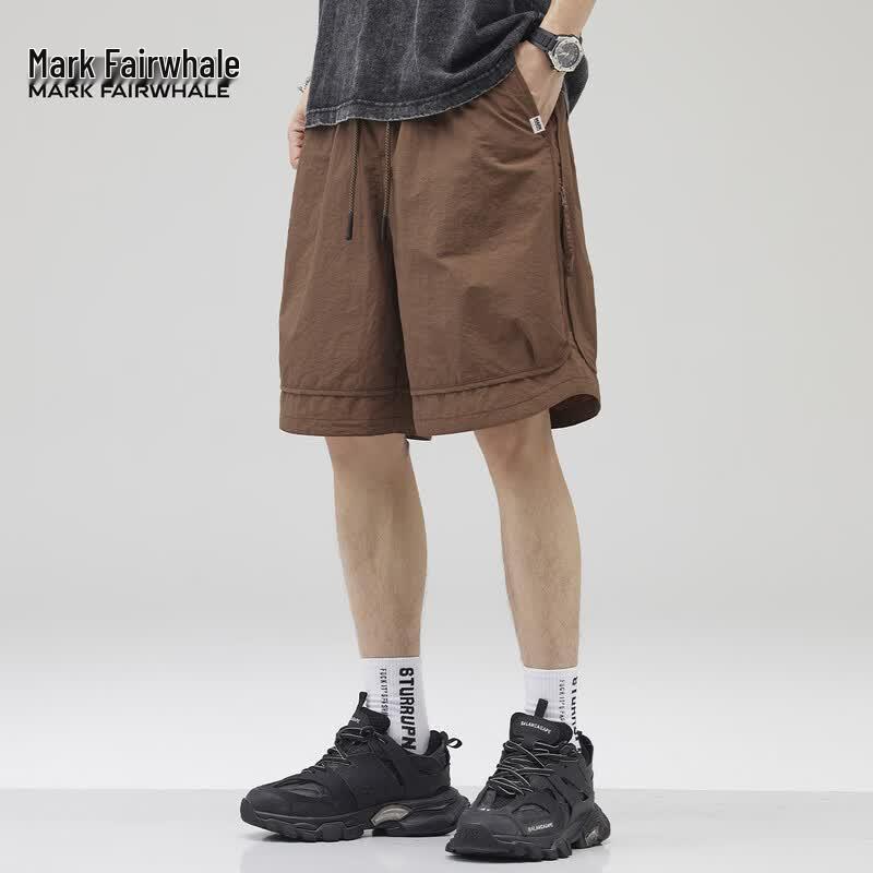 Mark Hua Fei Men's Casual Knee-Length Shorts