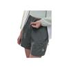 Anta Outdoor Series Solid Color Mid Waist Breathable Versatile Loose Fit Five Point Casual Shorts Women shorts Seaweed-Green 962526501-5