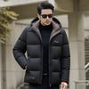 Winter Black Gold Graphene Men's Jacket Men's New Thickened Warm Business Cotton-padded Winter Clothing High Fluffy