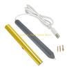 92MF Hot Heated Foil Pen Gold Foil Roll Set USB Heat Foil Pens Scrapbooking Tool Kits for Card Making Craft Drawing Pen USB