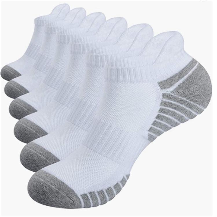 

Мужские утолщенные носки для бега с махровым дном - Дышащие, амортизирующие, влагоотводящие хлопковые спортивные носки M (US 5-7.5)