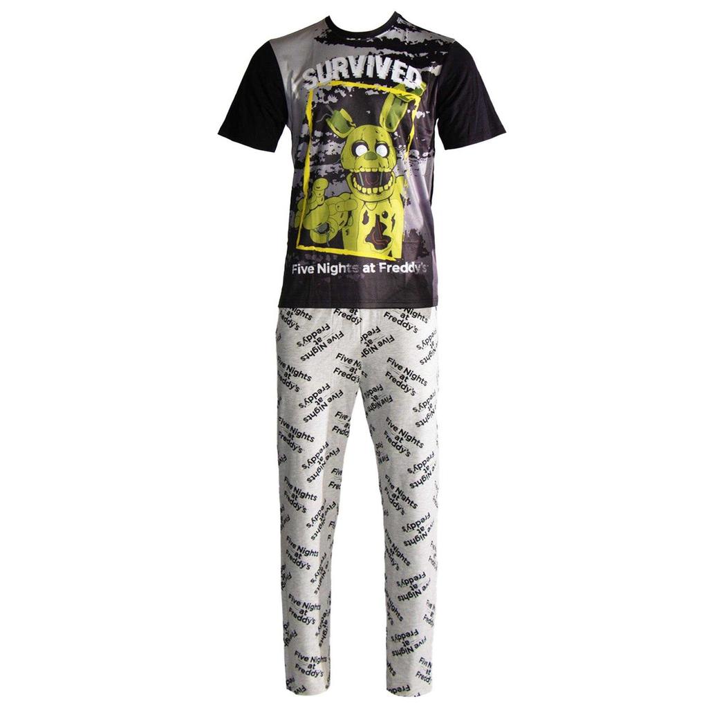 Five Nights At Freddys Mens Pyjama Set