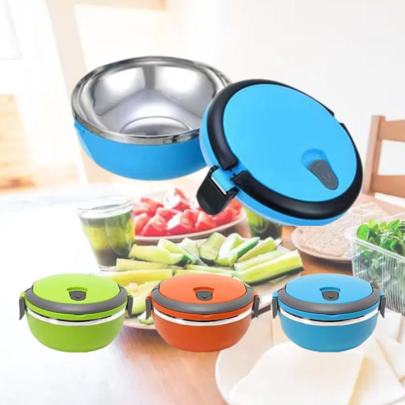 Insulated Steel Stainless Lunch Box Thermos Container Soup Hot Food Leakproof