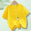 New Summer Kids Clothes Funny Astronaut Print Cartoon T Shirt Streetwear Cotton Tops Children Boys Clothes Short Sleeve Tees